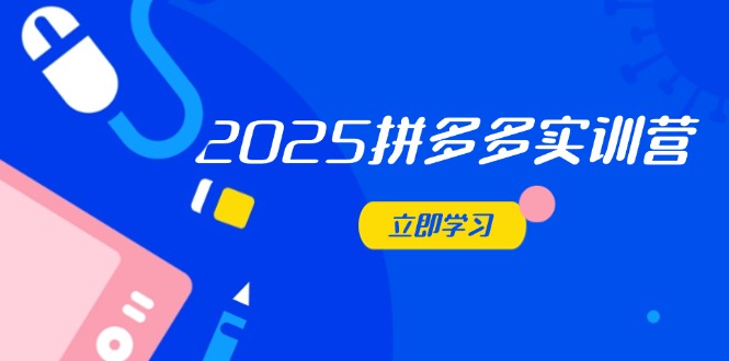 2025拼多多实训营：深度剖析运营关键，助力电商人快速提升好项目网-专注分享网络创业项目落地实操课程 – 全网首发_高质量创业项目输出好项目网